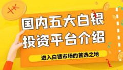 盘点中国5个白银交易正规平台！新手小白的首选平台